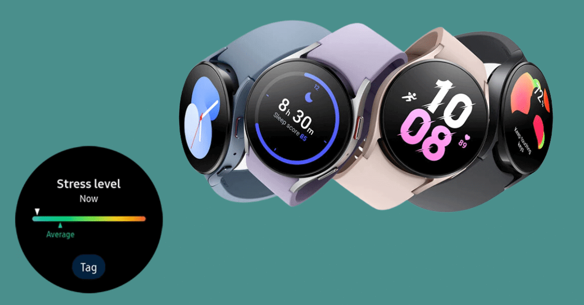 Samsung galaxy watch store active stress