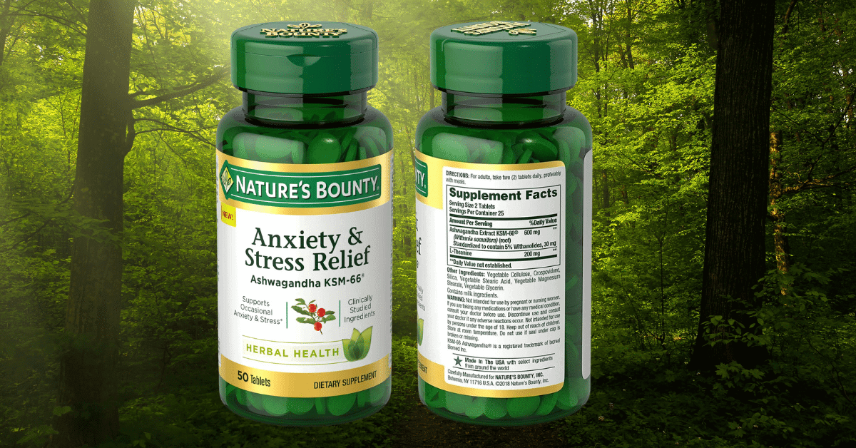 Natures Bounty Anxiety and Stress Relief