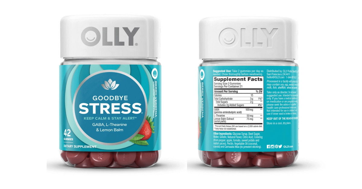 Olly stress gummies