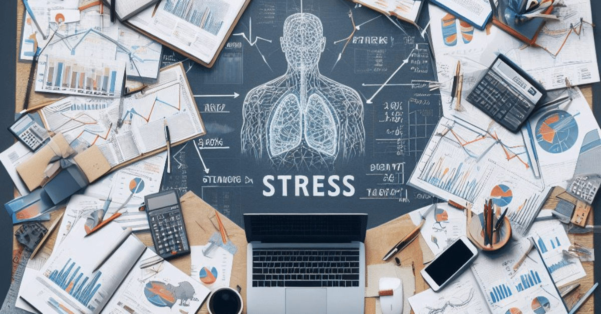 Stressstatistieken en infografieken