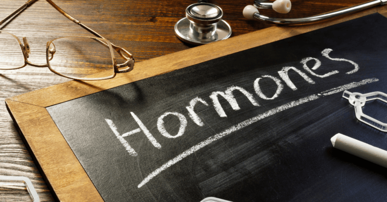 Hormone changes because of stress