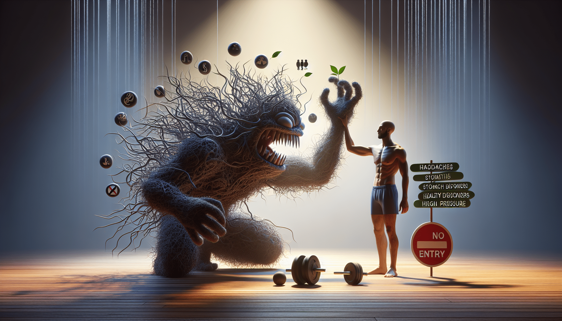 Taming stress monster with healthy lifestyle and mindfulness