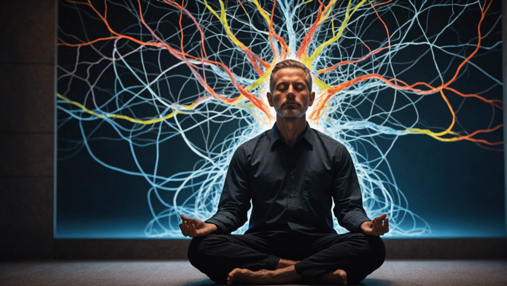 Mediteerder versterkt afweer te midden van neurale paden visualisatie