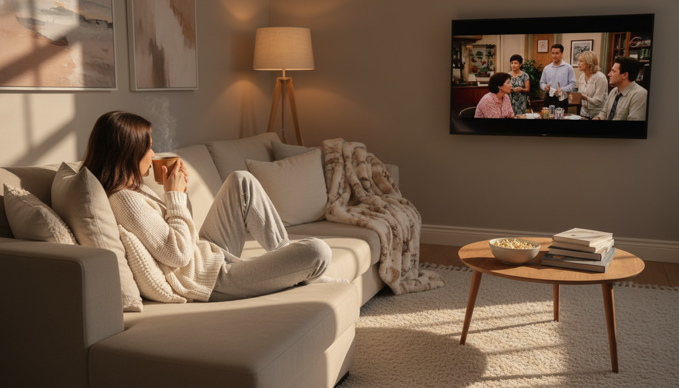 How Rewatching Comfort Shows Reduces Stress and Boosts Mood