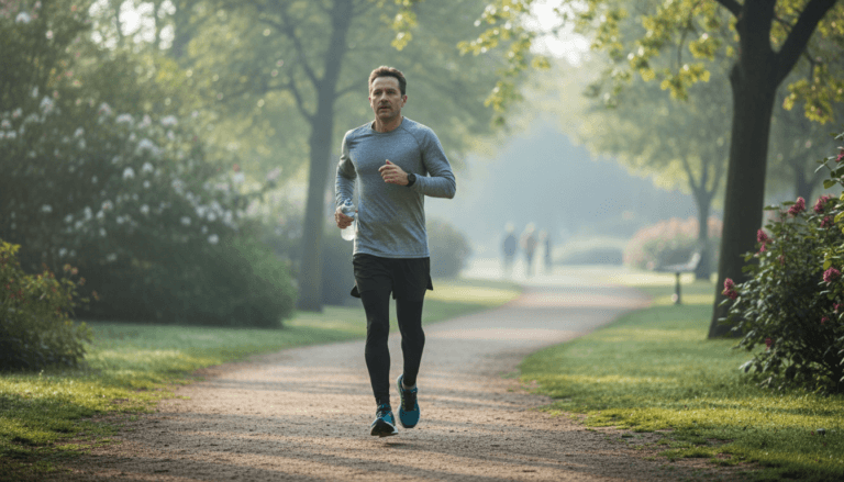 How a Year of Aerobic Exercise Lowers Stress Hormones