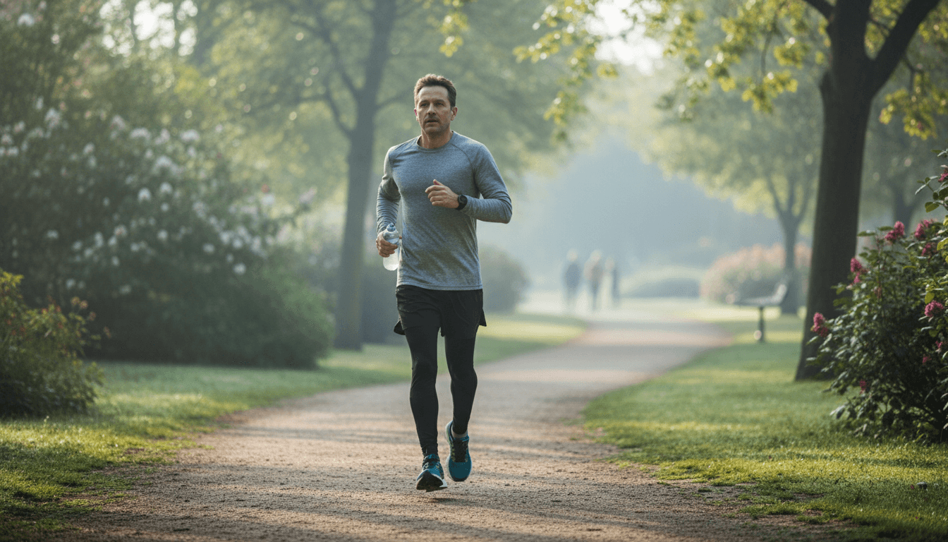 How a Year of Aerobic Exercise Lowers Stress Hormones