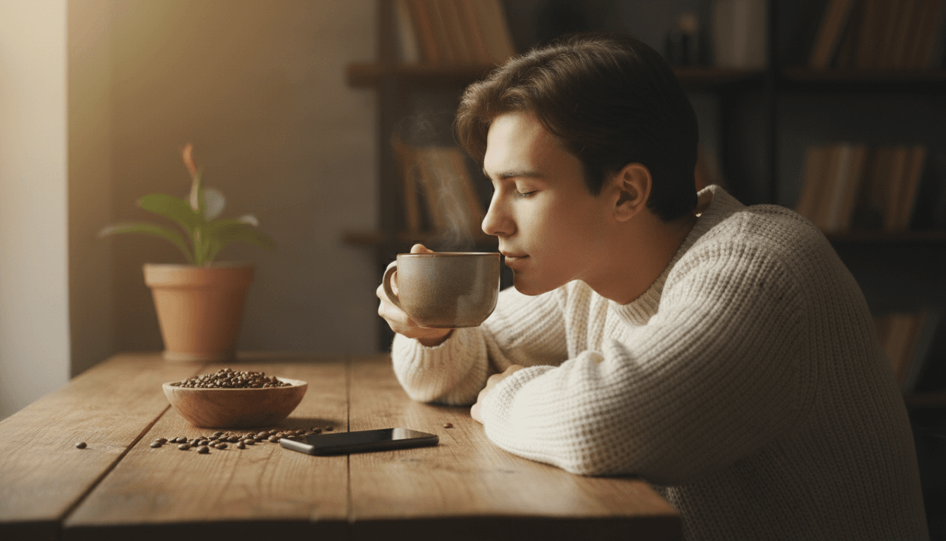 Cómo el aroma del café de la mañana puede reducir el estrés y mejorar el estado de ánimo
