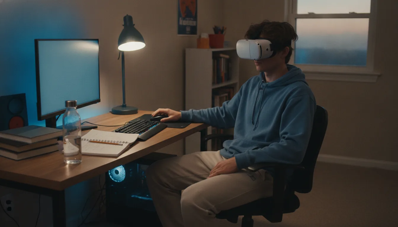 Cómo las sesiones de siete minutos de realidad virtual reducen el estrés ante los exámenes y mejoran la concentración